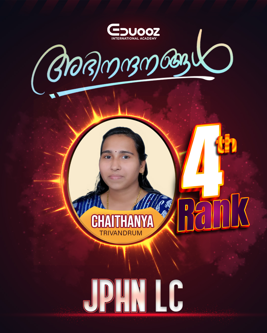 Rank holder portrait: 4 CHAITHANYA JPHN LC.jpg
